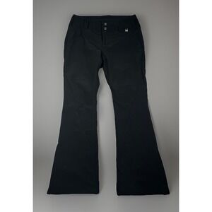 NILS Women's Melissa Insulated Ski Pant Size-10 Black Waterproof/Breathable-NWOT